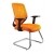MOBI SKID krzesło konferencyjne pomarańczowe